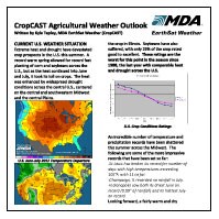 Agricultural Weather Outlook