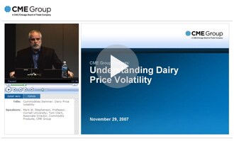 Understanding Dairy Price Volatility Seminar