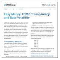 Easy Money, FOMC Transparency, and Rate Volatility
