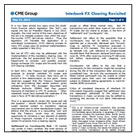 Interbank FX Clearing Revisited