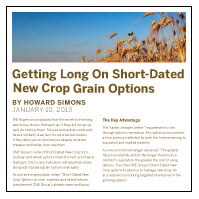 Getting Long on Short-Dated Grain Options