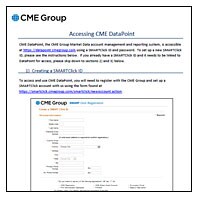 CME Group: DataPoint Access and SMARTClick ID Setup