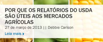 Por que os relatórios do USDA são úteis aos mercados agrícolas