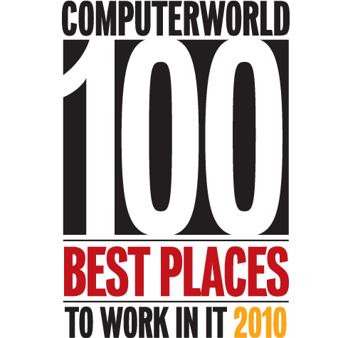 Computerworld 100 Best Places to work in 2010