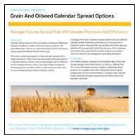 Grain and Oilseed Calendar Spread Options Fact Card
