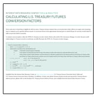 Calculating U.S. Treasury Futures Conversion Factors