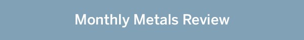 Monthly Metals Review