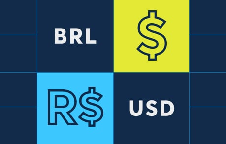 Brazilian Real Brl And Us Dollar Usd Exchange Market Concept Money Exchange  Real Currency Us Dollar Brl Usd Stock Photo - Download Image Now - iStock