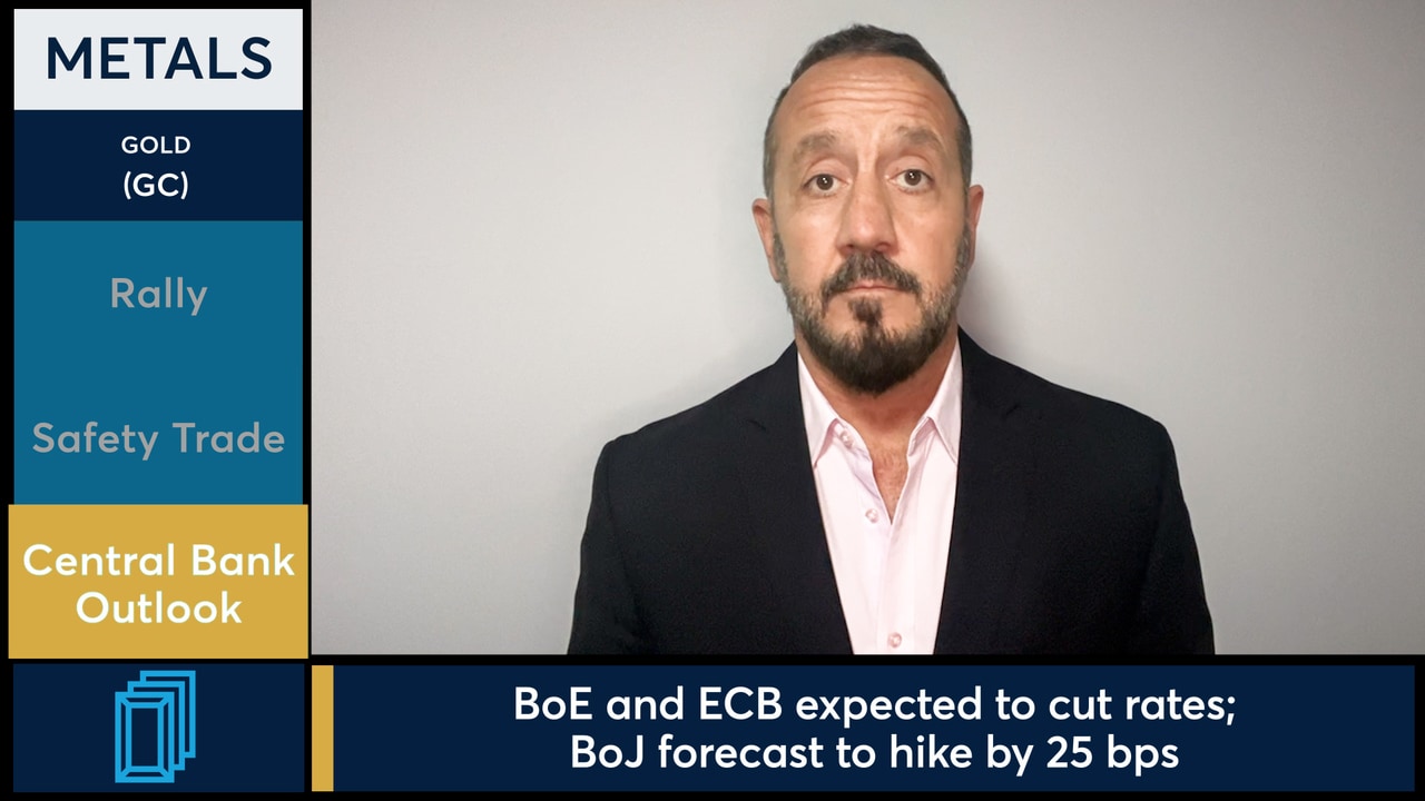 February Gold futures finished higher as safety trade emerged.