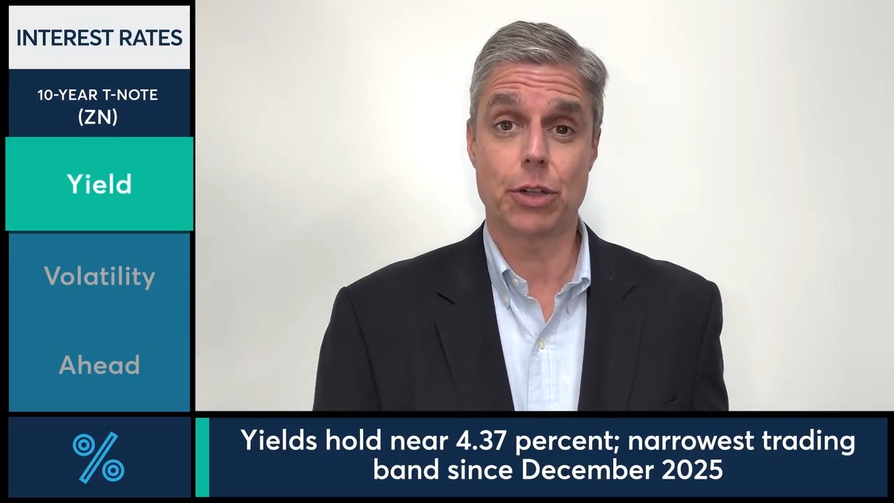 Treasury futures held steady ahead of key jobs data.