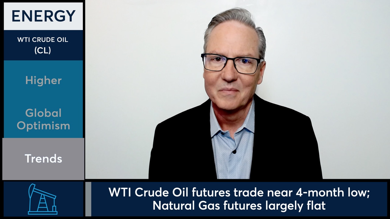 WTI Crude Oil futures gained amid global market optimism. - CME Group