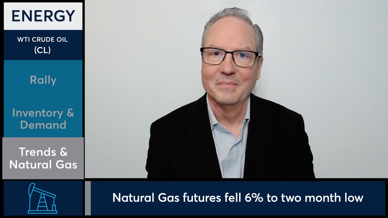 WTI Crude Oil futures rose to a one-month high. - CME Group