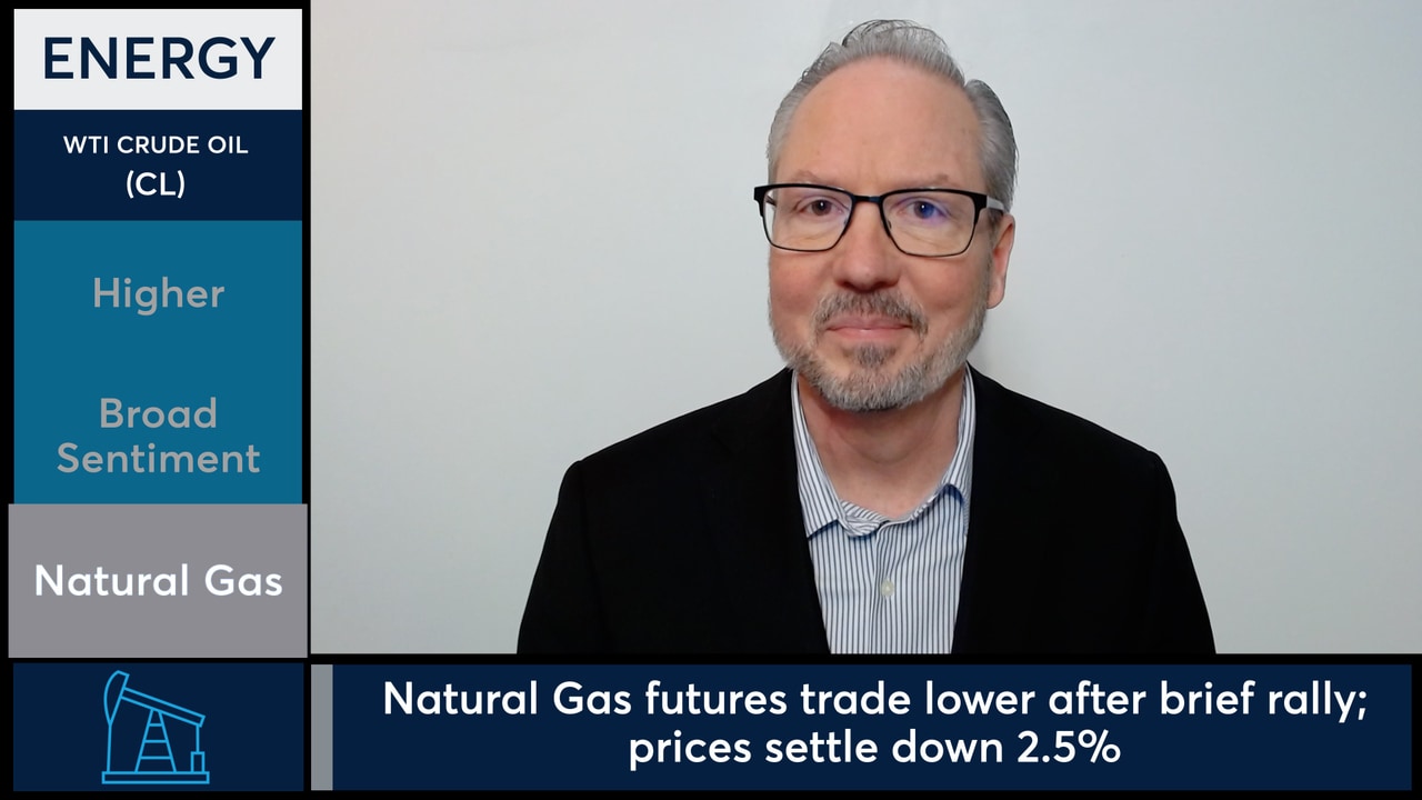 WTI Crude Oil futures traded higher within a recent range. - CME Group