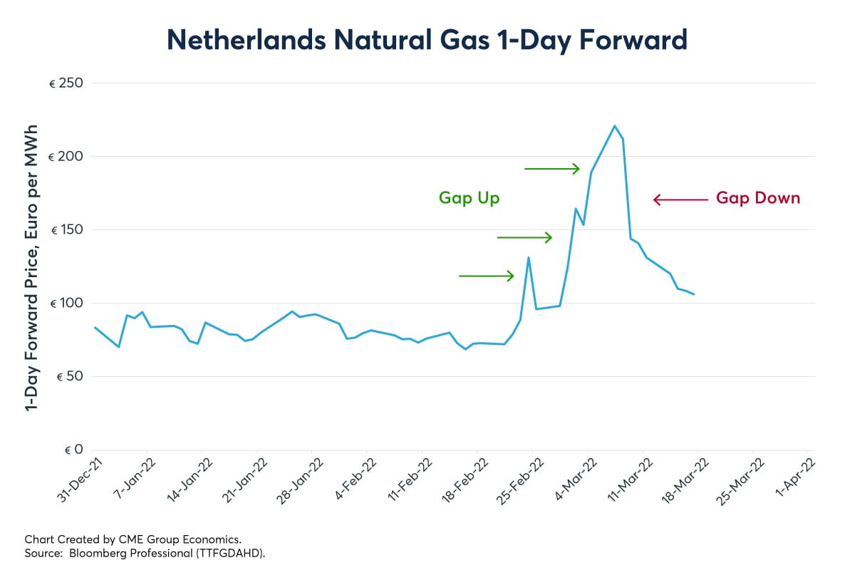 Netherlands Natural Gas 1-Day Forward