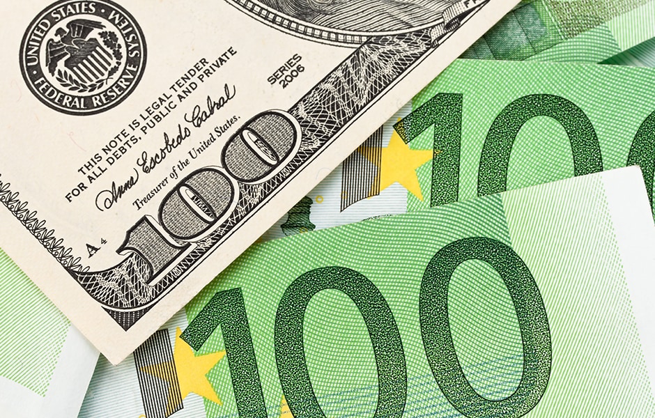 LIVE EURO TO US DOLLAR EXCHANGE RATE visual data 6